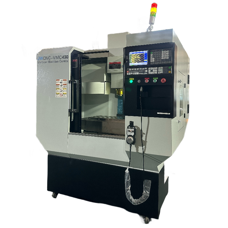 VMC430 cnc milling machine bt30 spindle 3 4 axis mill steel copper machining 